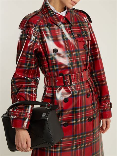 burberry green strathrye tartan plaid wool trench coat|burberry trench coat.